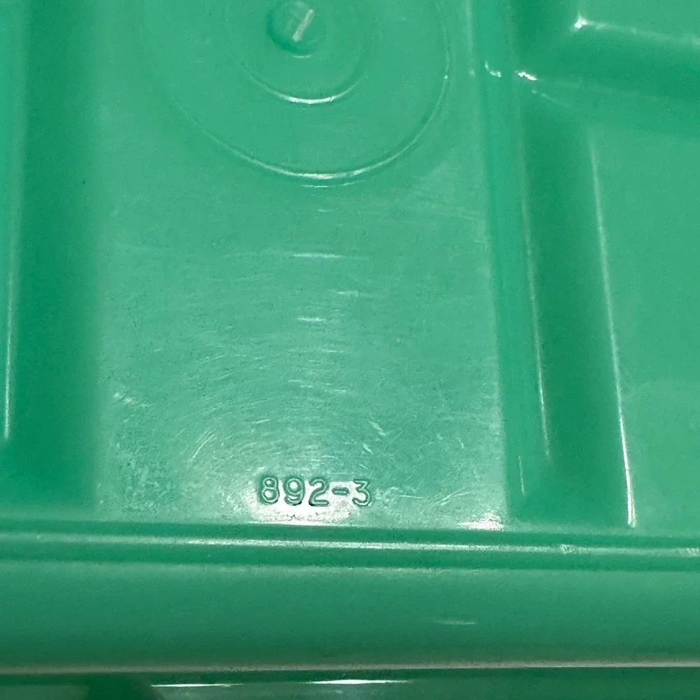 Vintage Tupperware 892-3 Jadeite Green Celery Crisper Storage Container & Lid